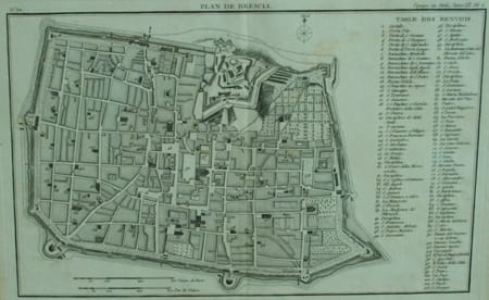 Joseph Jerome De Lalande — Plan de Brescia